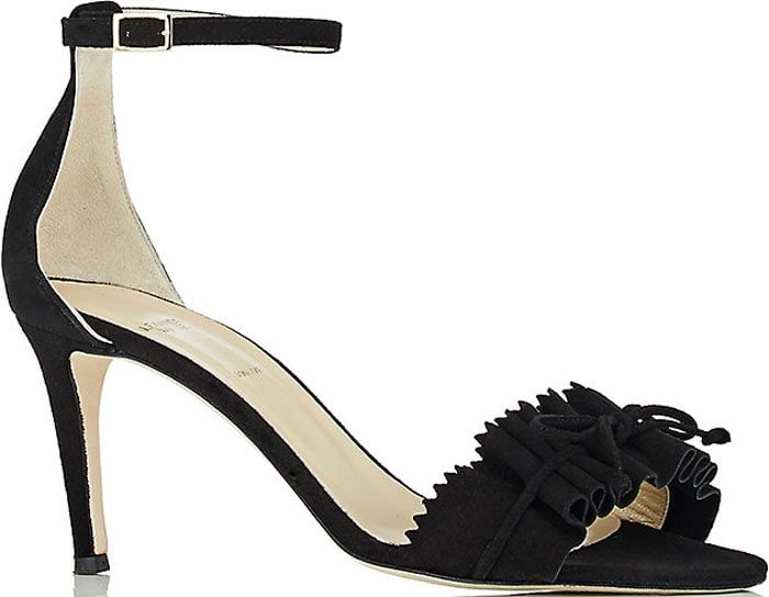 Alexander White "Eva" Suede Sandals