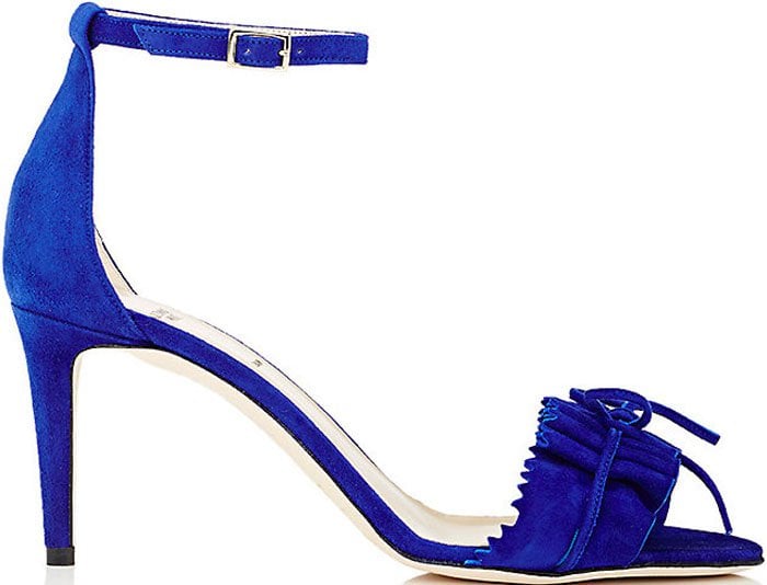 Alexander White "Eva" Suede Sandals