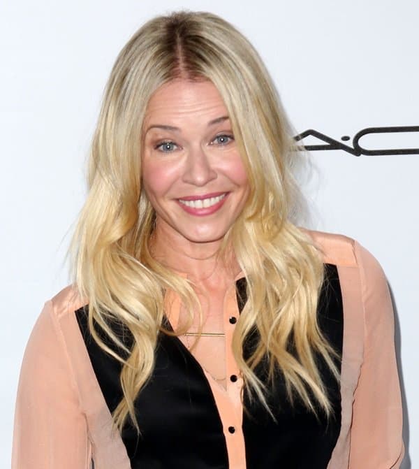 Chelsea Handler at the amfAR 3rd Annual Inspiration Gala at Milk Studios