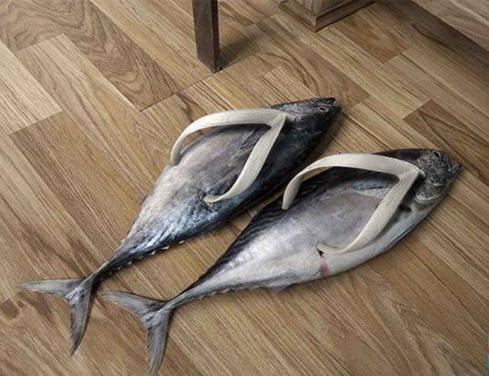 Flat Fish Flip-Flops