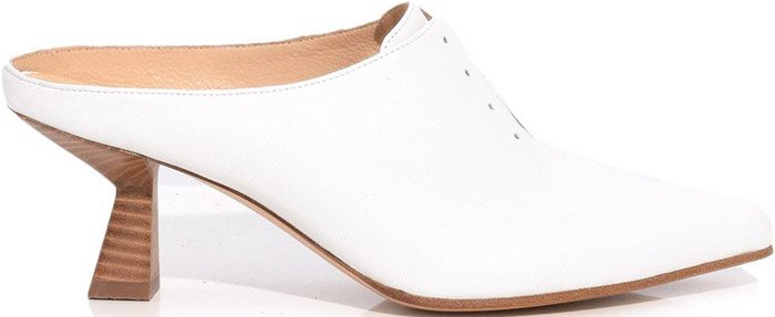 Gabriel Hearst Antoinette mules in optical white