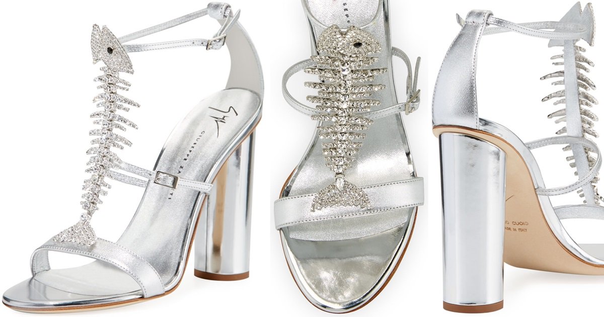 gold fish shoes