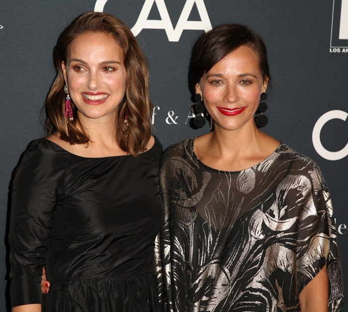 Natalie Portman and Rashida Jones at the L.A. Dance Project Annual Gala.