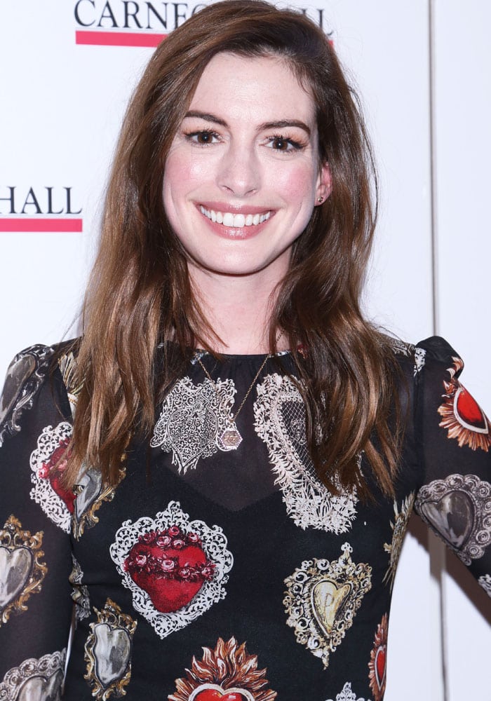 Anne at The Children's Monologues, a benefit for African-based creative arts charity Dramatic Need, held at Carnegie Hall in New York on November 14, 2017