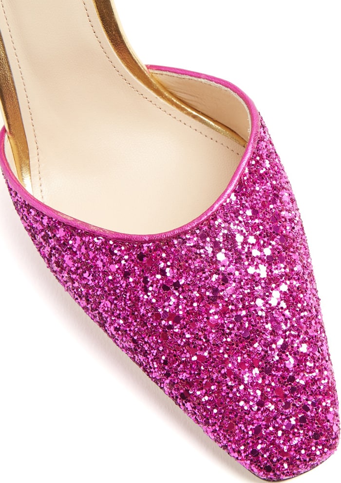 Attico "Diletta" Glitter Pumps