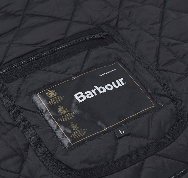 Make sure to check your Barbour jacket's inner label