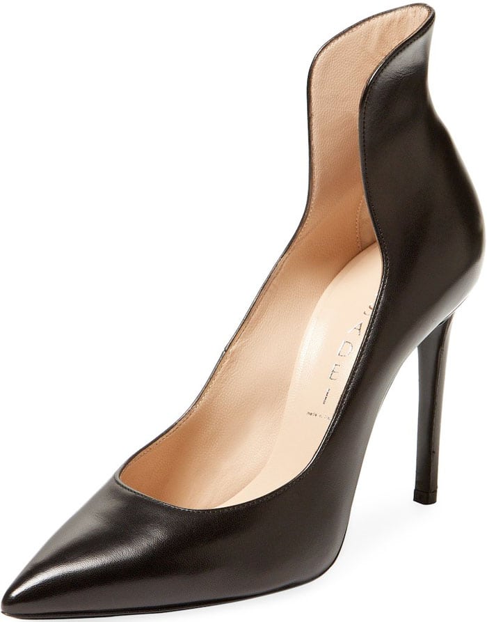 Casadei Leather High Heel Pump