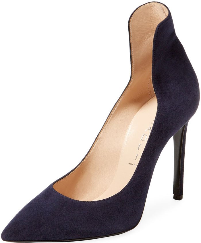 Casadei Leather High Heel Pump