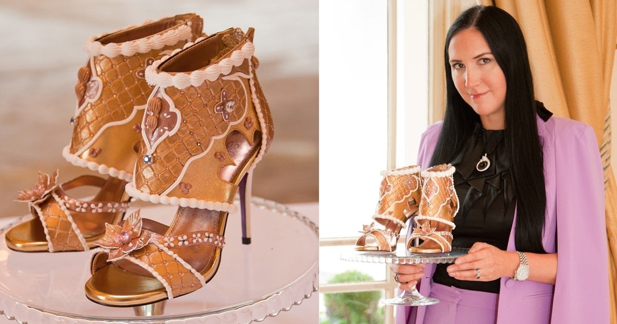 Debbie Wingham Debuts $15.45 Million Heels Covered in Diamonds