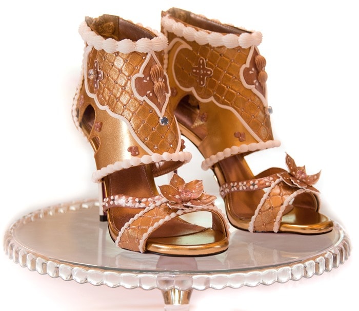 Debbie Wingham's incredibly expensive shoes have been unveiled, priced at a staggering $15.45 million