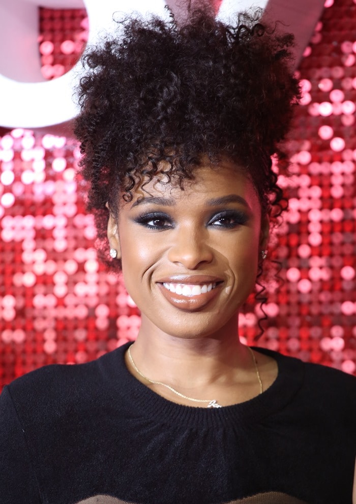 Jennifer Hudson hits the red carpet at the 2017 ITV Gala held at the London Palladium in London, England, on November 9, 2017