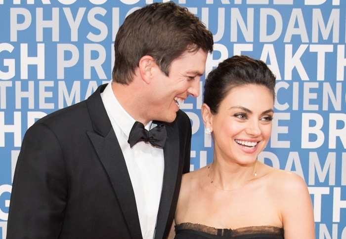 Ashton Kutcher and Mila Kunis walked the red carpet together and presented at the 2018 Breakthrough Prize Ceremony, which recognizes top achievements in physics, life sciences, and mathematics