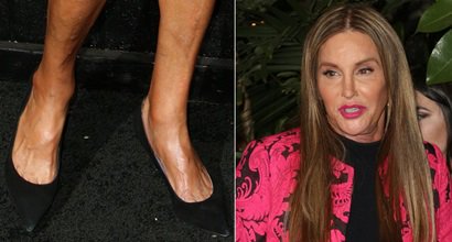 410px x 220px - Caitlyn Jenner's Sexy Feet and Naked Legs in Hot High Heels