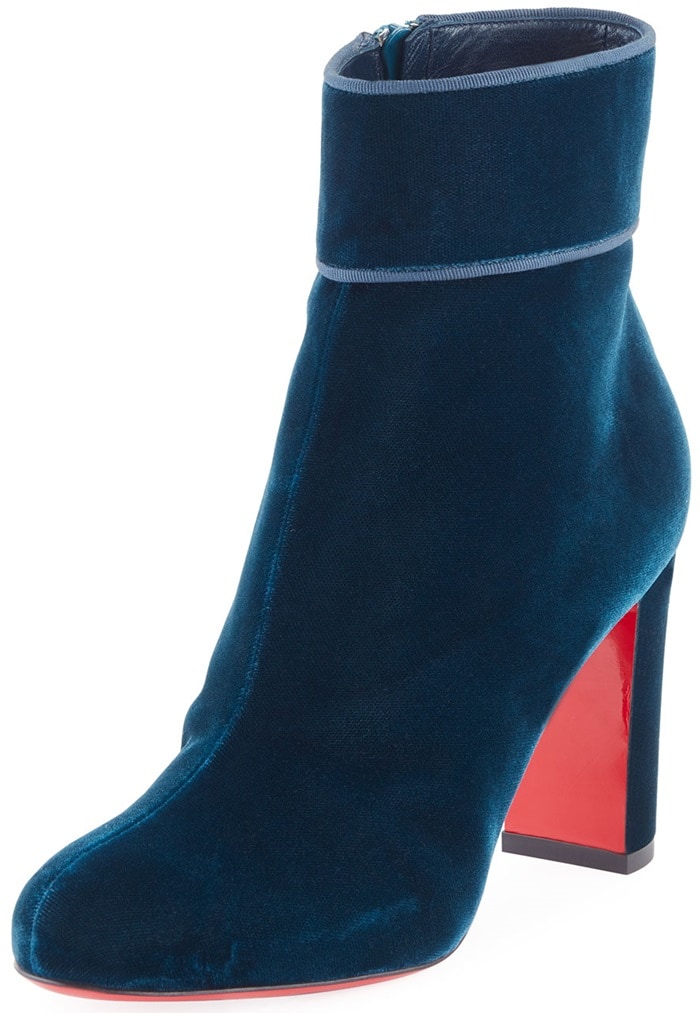 Christian Louboutin 'Moulamax' in Blue Velvet