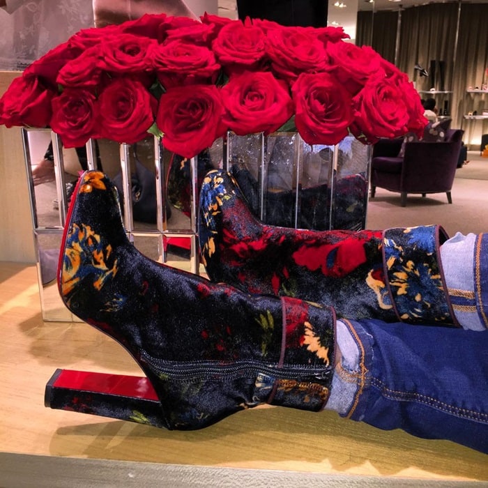 Christian Louboutin 'Moulamax' in Dark Floral