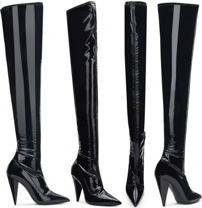 Stella Luna Eventail "Sleek" Over the Knee Boots