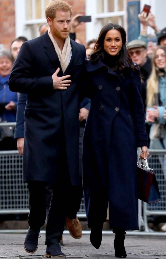 Prince Harry and Meghan Markle attend the Terrence Higgins Trust World AIDS Day event