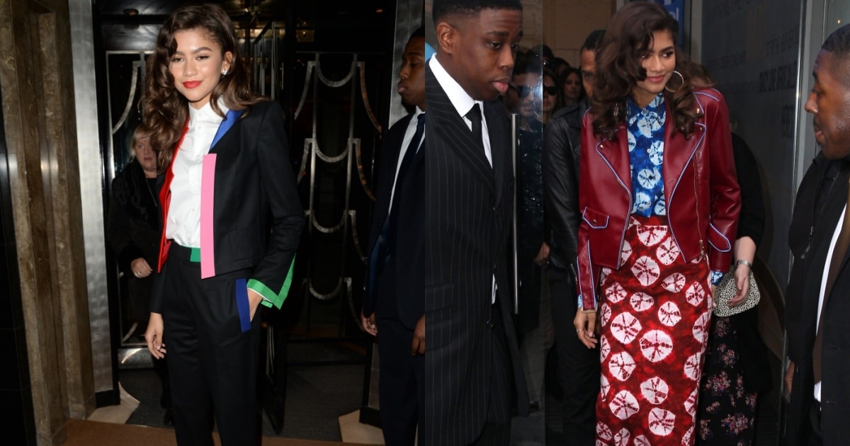 Zendaya Takes London By Storm in Three Stylish Looks