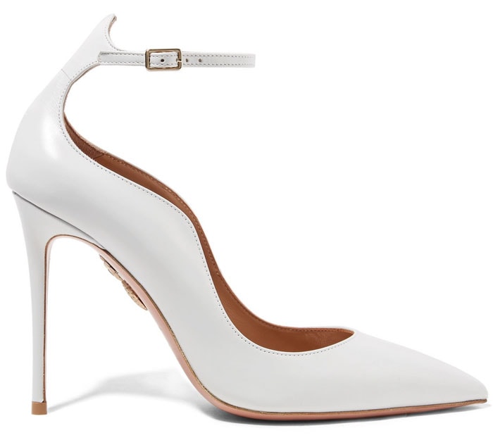 Aquazzura 'Dolce Vita' Ankle-Strap Pumps