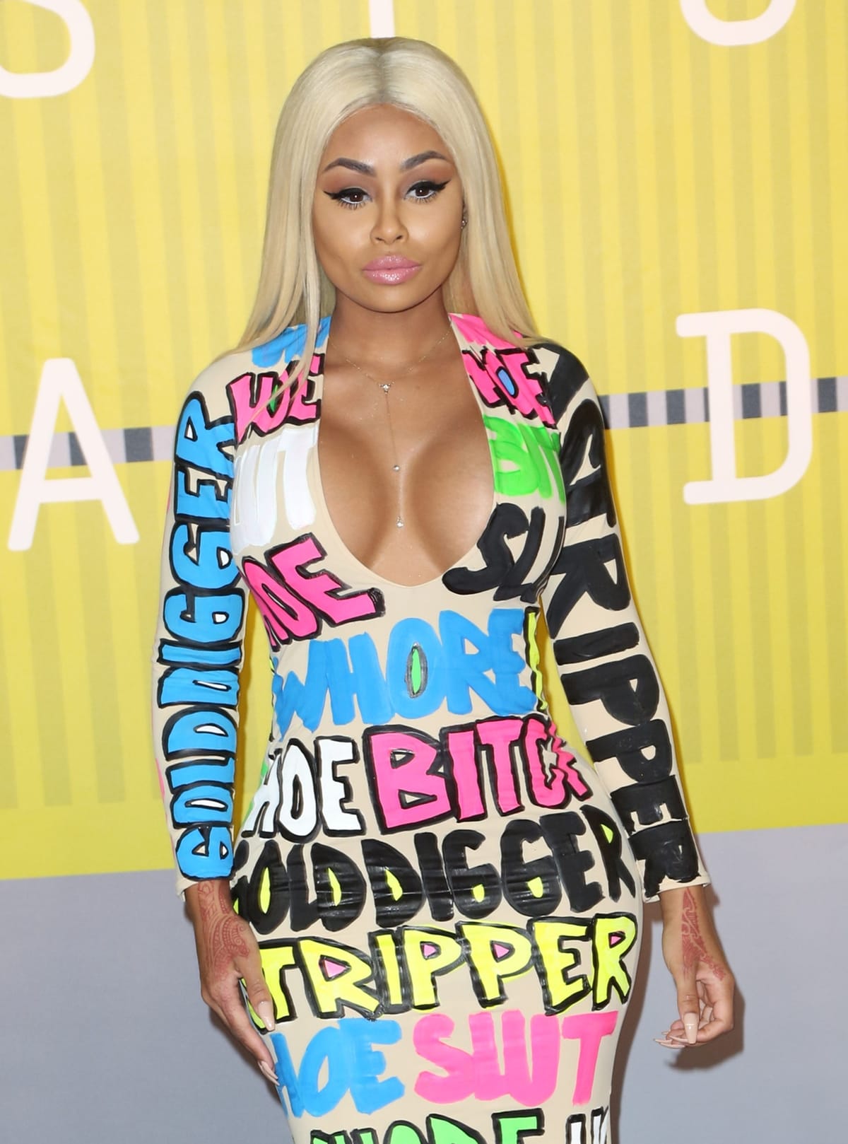 Blac Chyna makes a bold statement at the 2015 MTV Video Music Awards