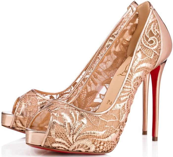 Christian Louboutin Wedding Shoes 10 Red Bottom Bridal