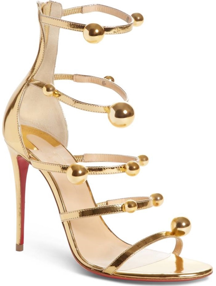 Atonana Ball-Stud Sandals by Christian Louboutin: Stars Loving Them