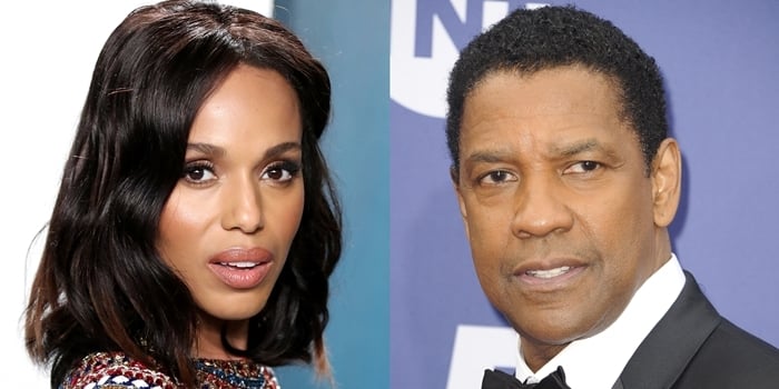 Denzel and Kerry Washington share the same surname but are not related