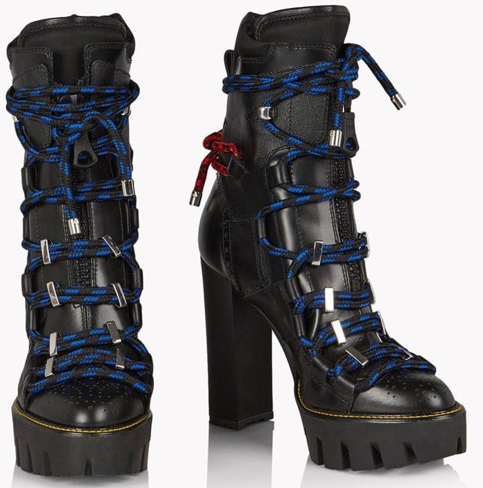 Dsquared2 'Techno Cord' platform boots