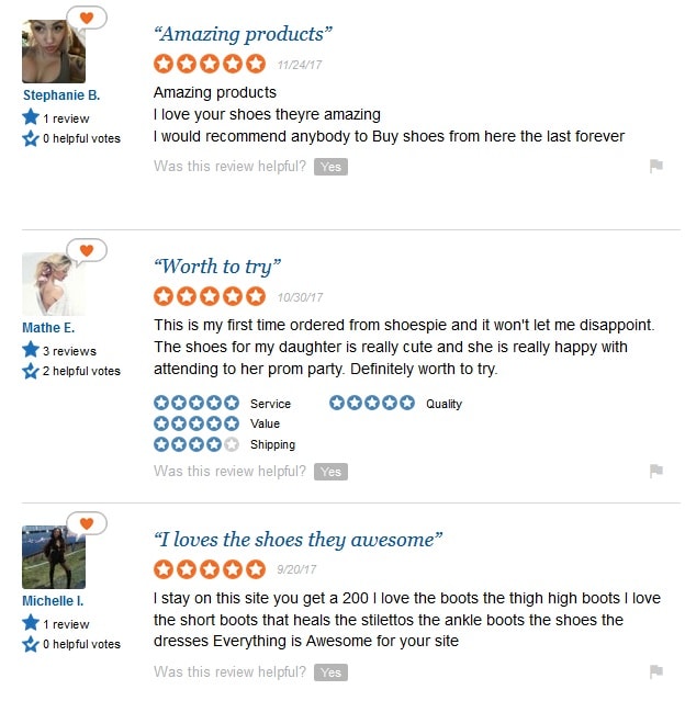 Many reviews on Trustpilot and Sitejabber are fake