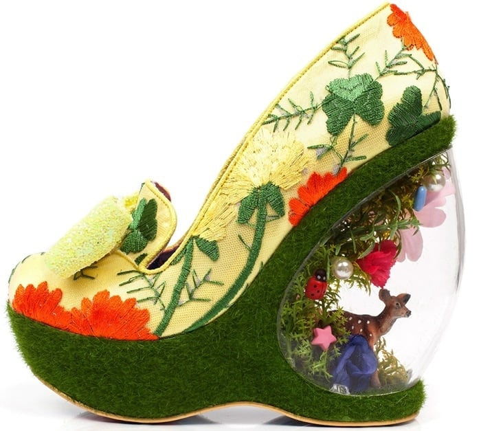 Irregular Choice invites you to play in their quirky, clever, ‘Garden Party’ wedge