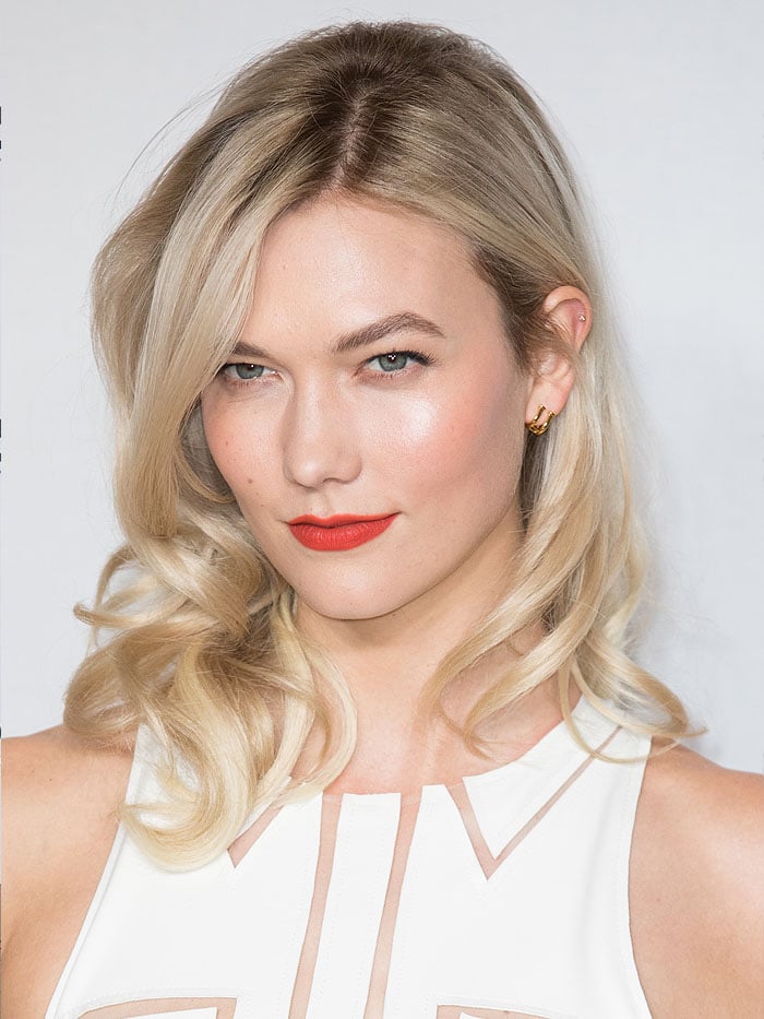 Karlie Kloss Promotes Carolina Herrera 'Good Girl' Perfume Launch