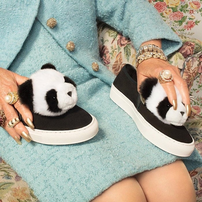 Katy Perry 'The Joy' Panda Slippers