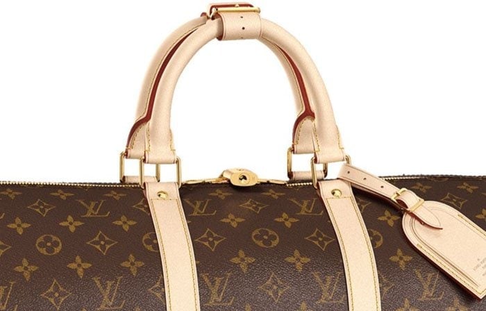 Identify fake Louis Vuitton bags by studying the shade of the trim