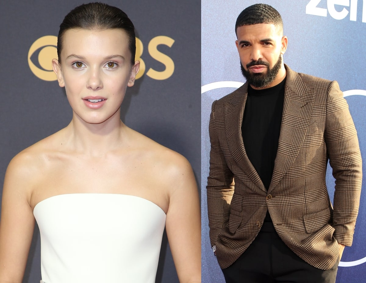 Millie Bobby Brown was 13 years old and Drake was 31 years old when they met in 2017 at the Emmy Awards