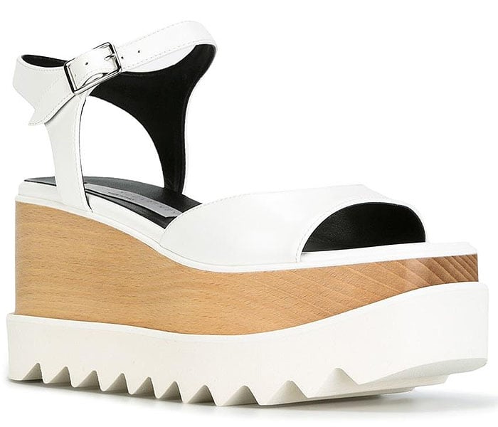 Stella McCartney "Elyse" flatform sandals