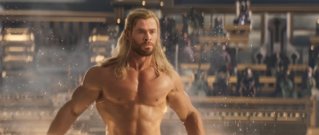 Chris Hemsworth says filming the nude scene for Thor: Love and Thunder was a dream of his