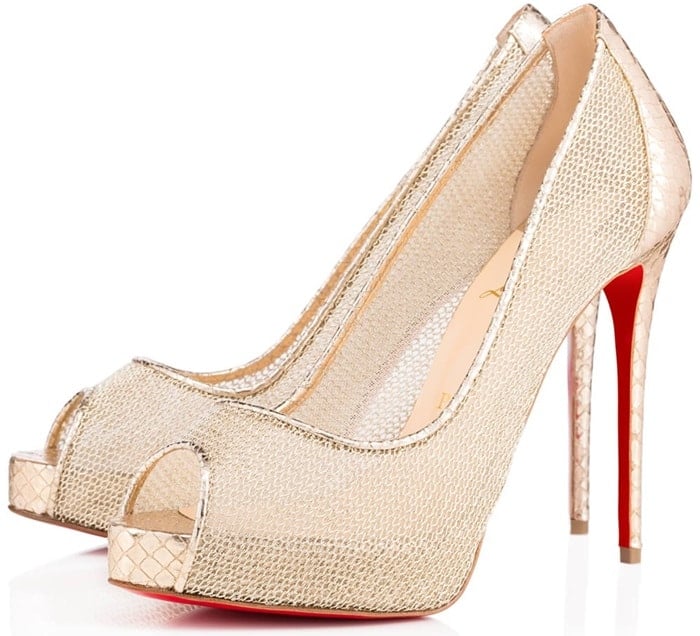 Christian Louboutin Wedding Shoes 10 Red Bottom Bridal