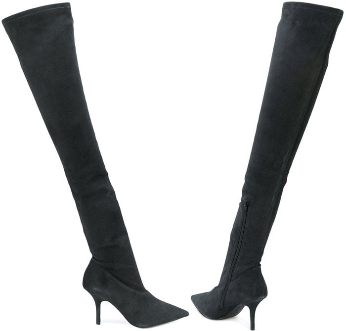 Yeezy thigh high boots