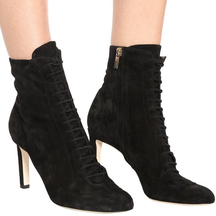 Jimmy Choo 'Daize' 85 suede ankle boots