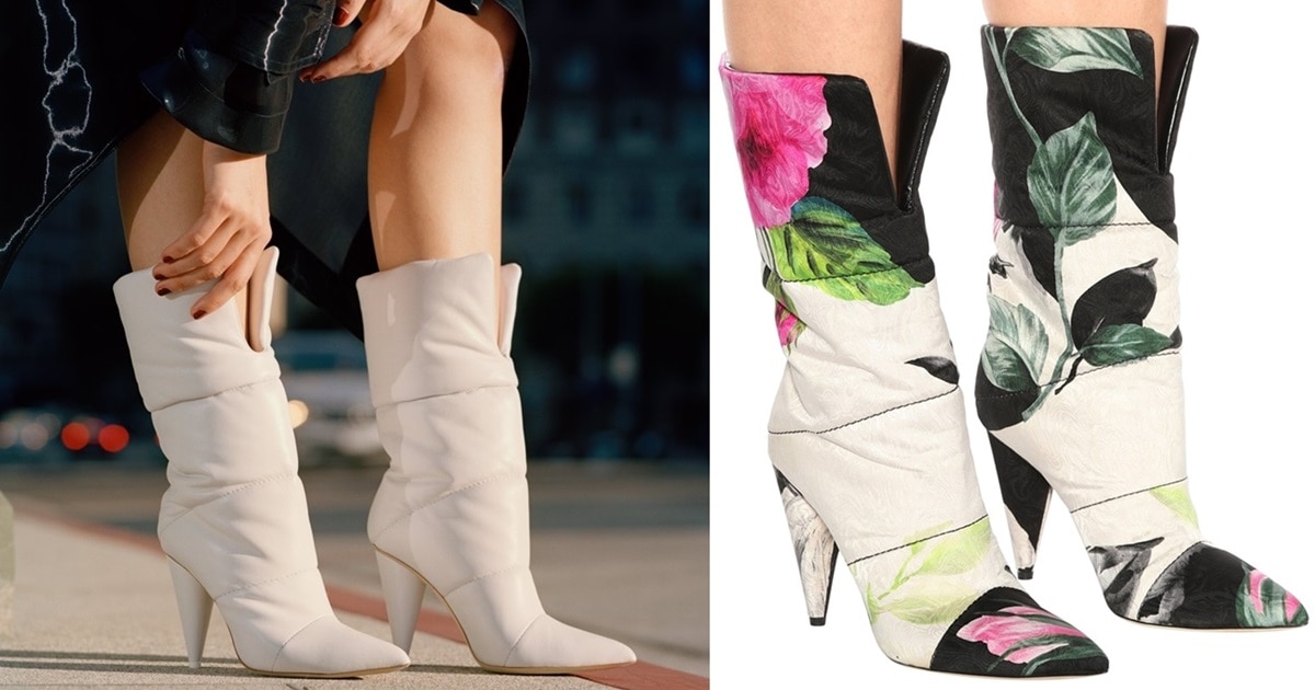 jimmy choo floral boots