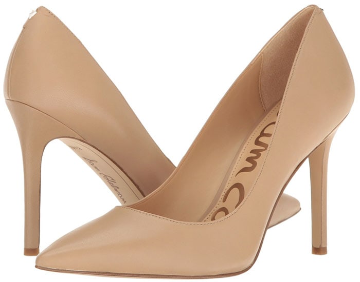 Sam Edelman 'Hazel' pumps in classic nude nappa leather