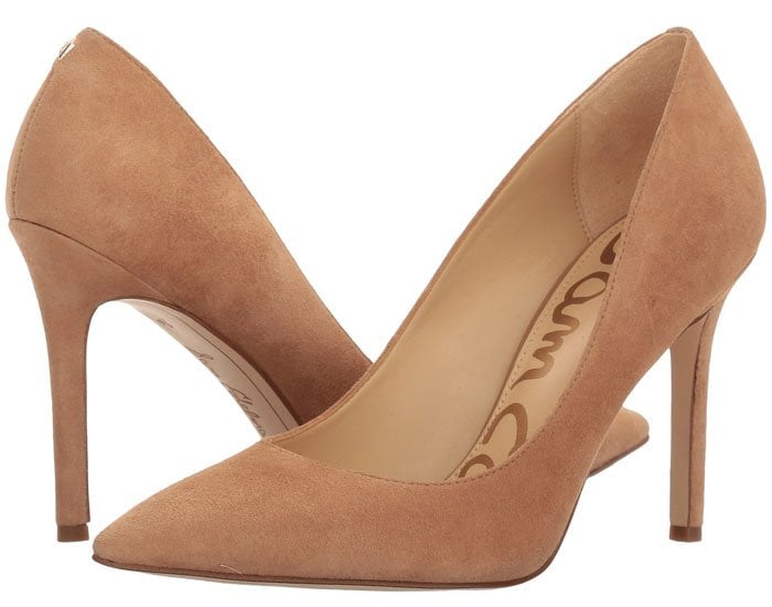 Sam Edelman 'Hazel' pumps in golden caramel kid suede