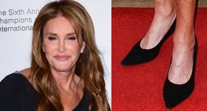 410px x 220px - Caitlyn Jenner's Sexy Feet and Naked Legs in Hot High Heels