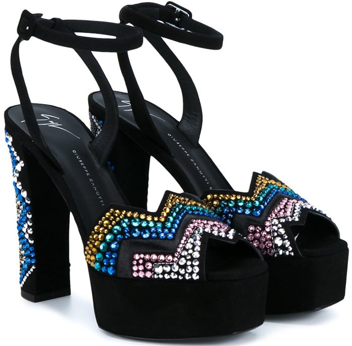 GIUSEPPE ZANOTTI DESIGN Betty crystal sandals