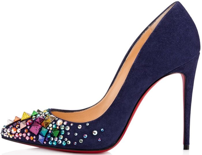 China Blue Christian Louboutin Keopump Pumps