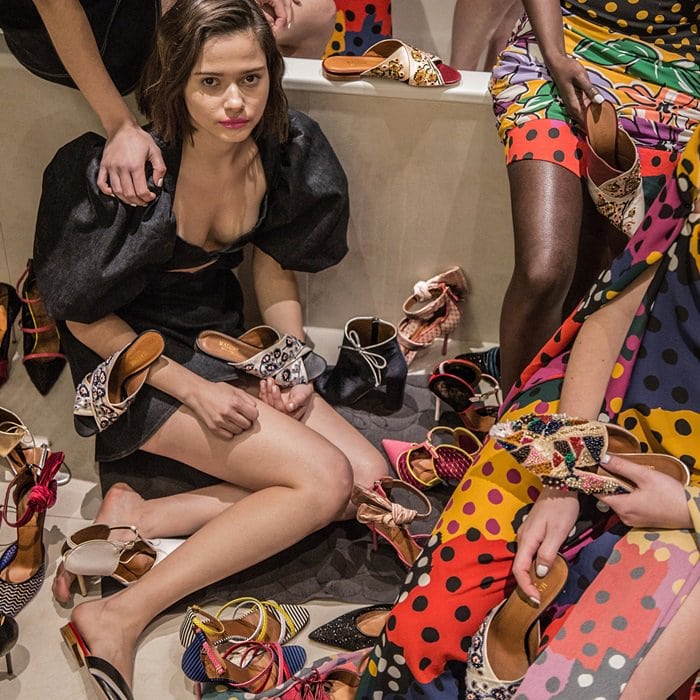 Malone Souliers X Emanuel Ungaro Capsule Collection