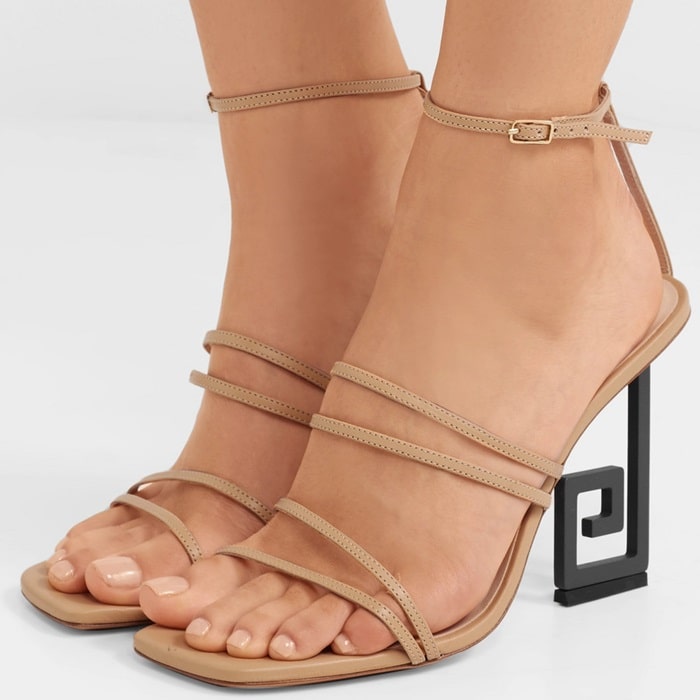 Swirling 'J's Espiral Leather Sandals