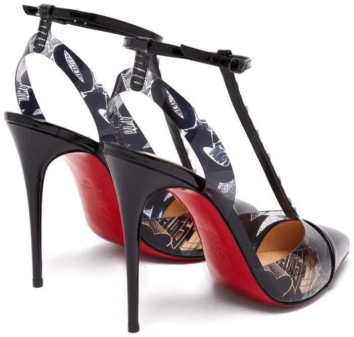 Combining boldness with modernity, these pumps are inspired by the creative expression of street art