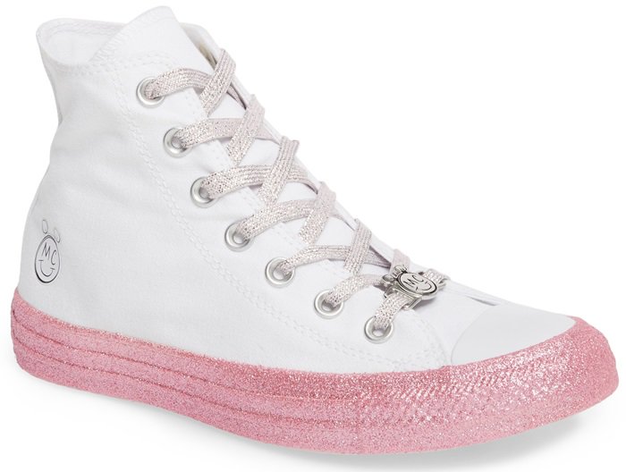 Glitter High Top Sneakers