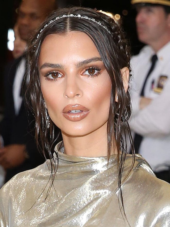 Emily Ratajkowski at the 2018 Met Gala.